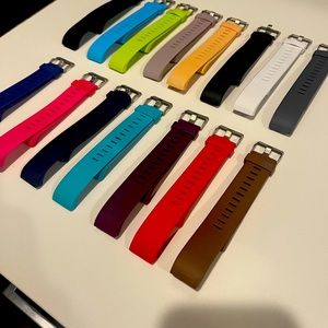 Fitbit Hydro Silicone Bands Multiple Colors Size Large